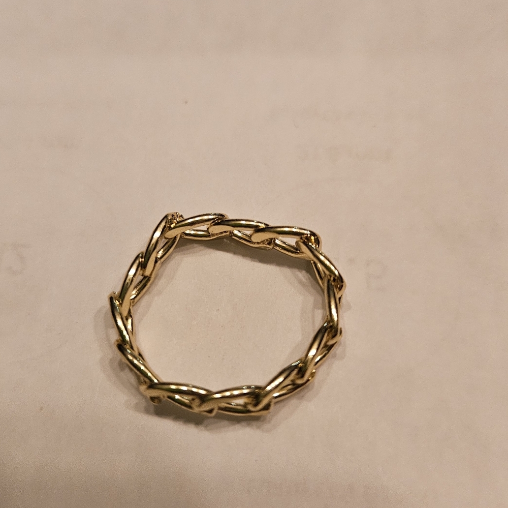 SHEIN Gold Twisted Ring